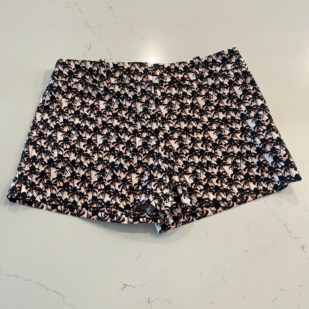 Trina Turk Shorts Palm Tree Print Size 4